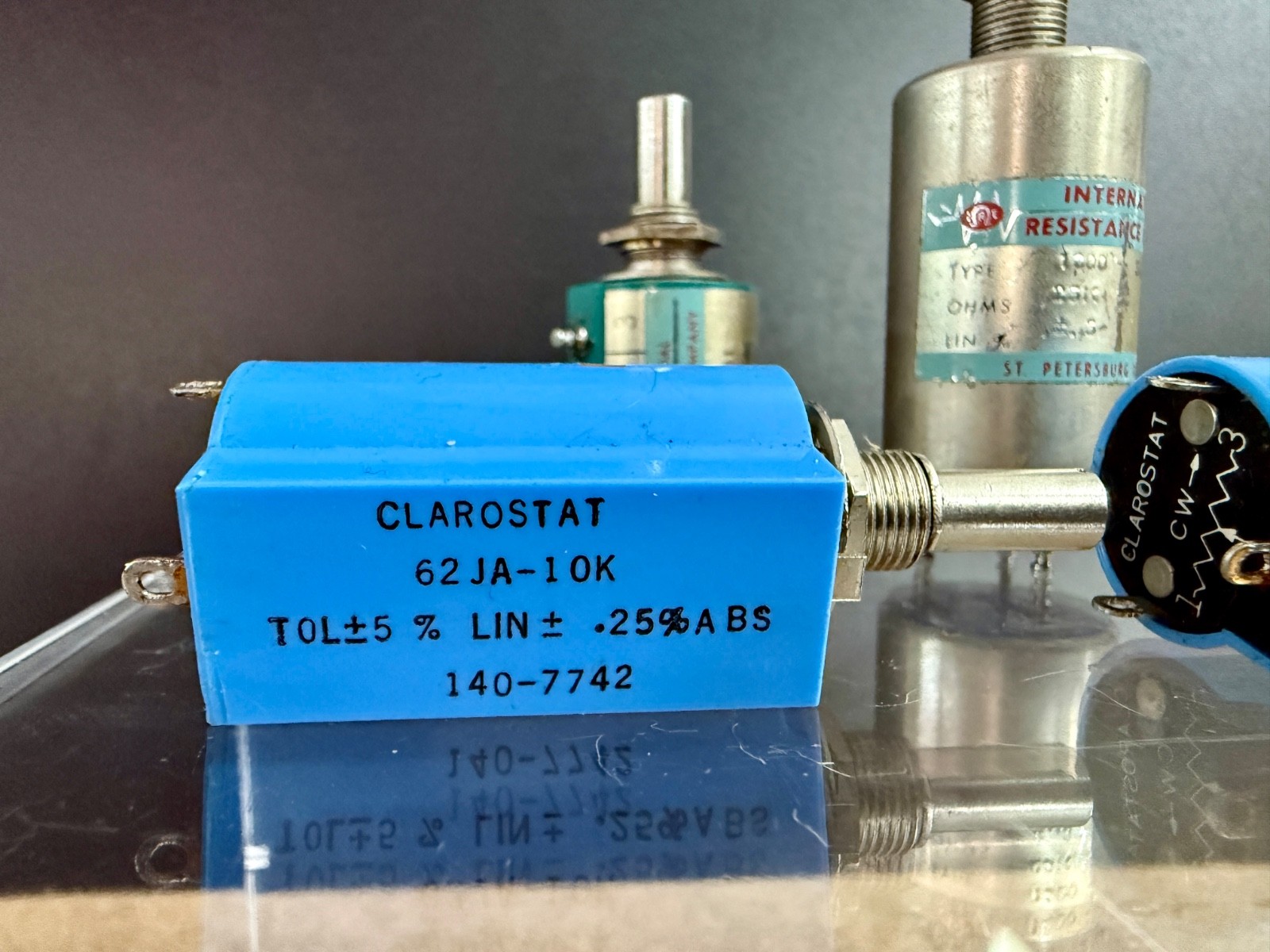 Variable Resistor Potentiometer Lot of 4 Clarostat IRC