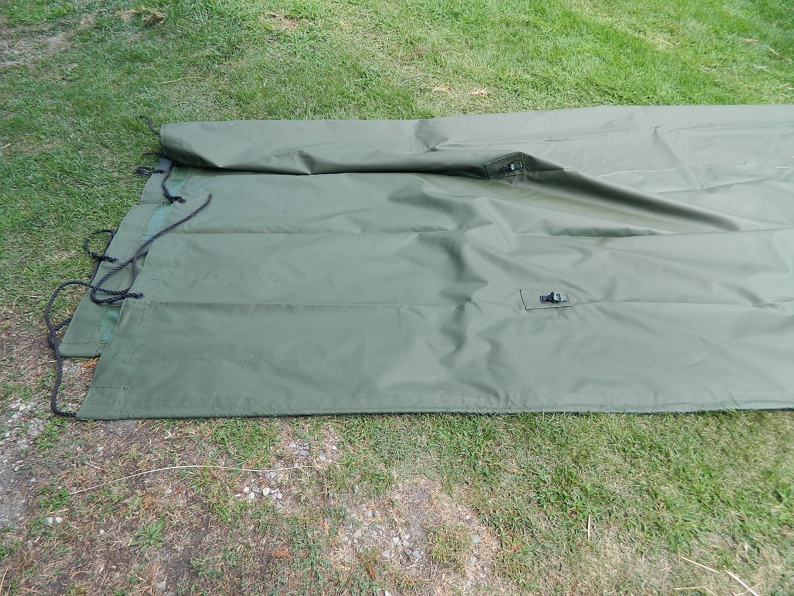 TARPAULIN MILITARY COVER EXTREME DUTY APPROX. 14FT X11FT