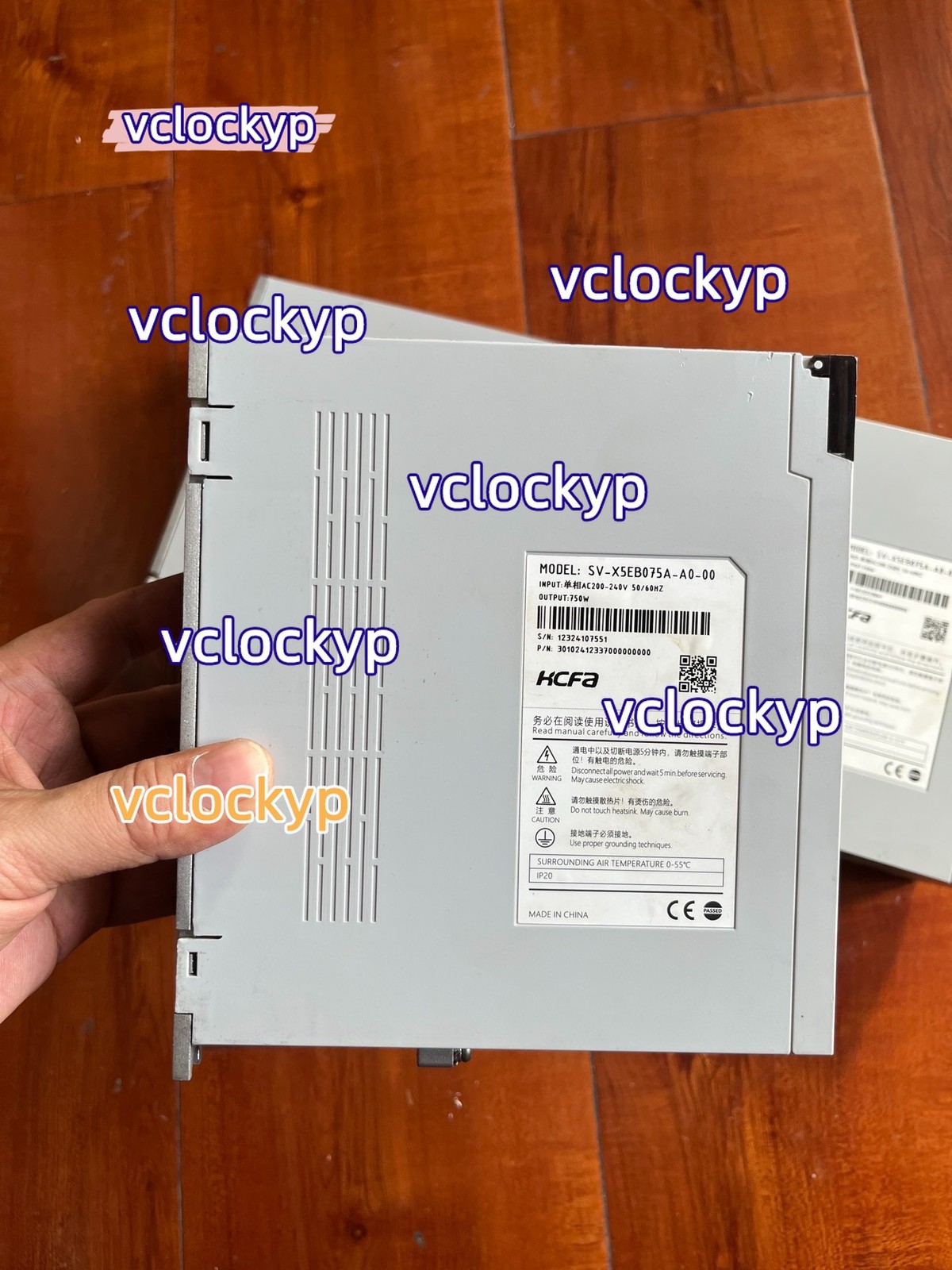 1PC HCFA Servo Drive SV-X5EB075A-A0-00