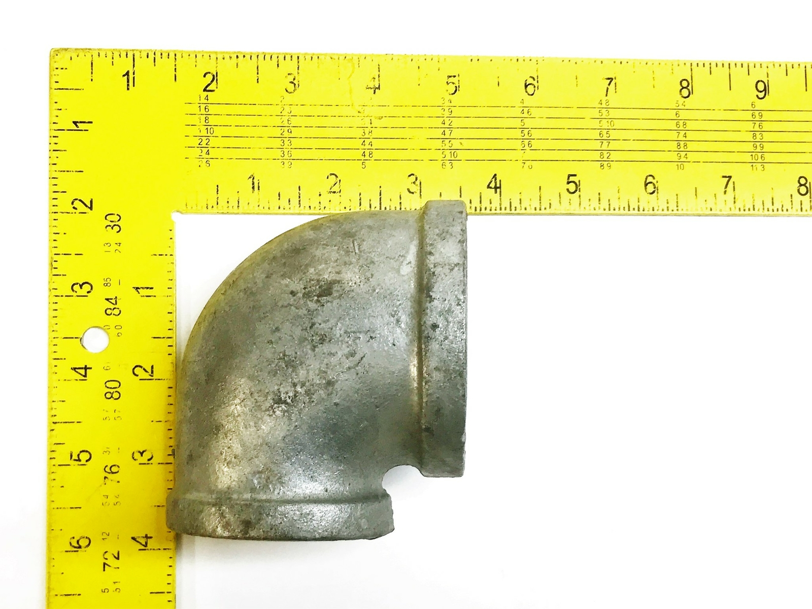 Galvanized 2″ Female x 1-1/2″ Female 90 Degree Reducing Elbow [Lot of 2] NOS
