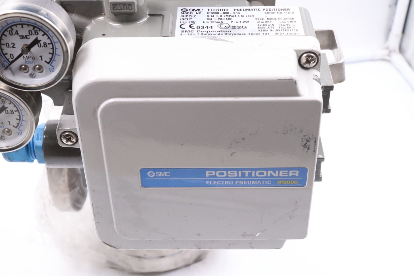 BUROCCO INOXVALVOLE S800 DN 20 PN 40 SMC IP800-030-X14 made in Japan