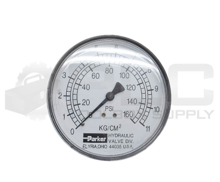 NEW PARKER 4203224 0-160PSI PRESSURE GAUGE 0-11KG/CM2 1/8″ NPT