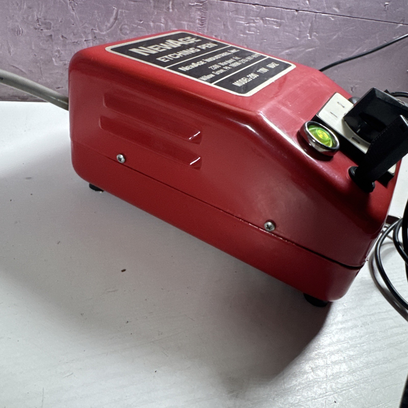 NewAge Etching Pen Model-200 Works Great 110 V 60hz