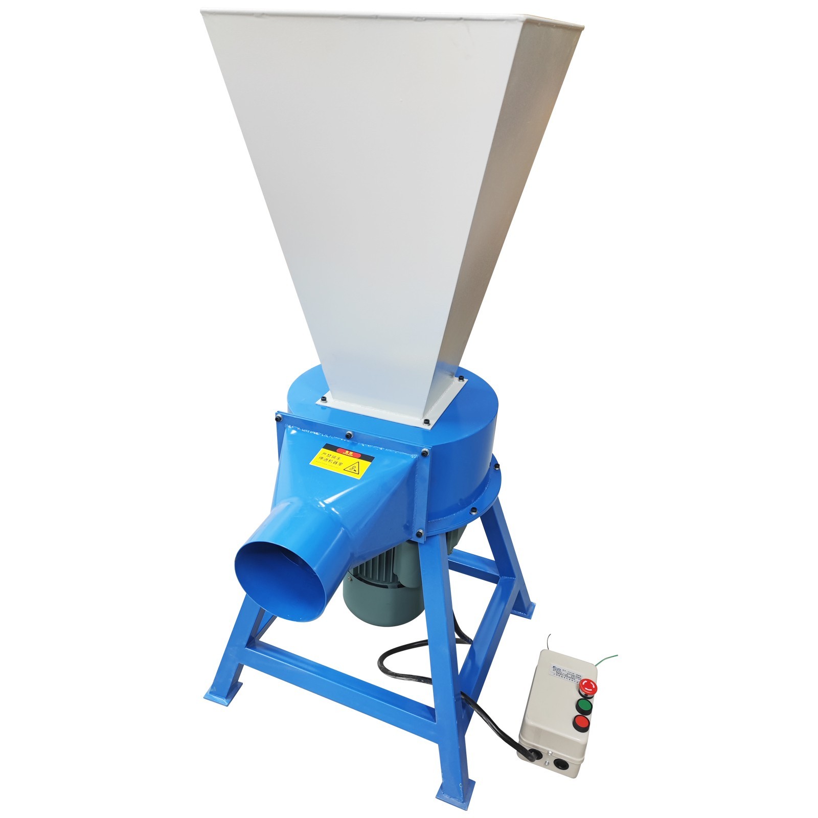 Sponge Crusher Sponge Corner Waste Mill Grinder w/20Mesh Screen 132-198LB/h 220V