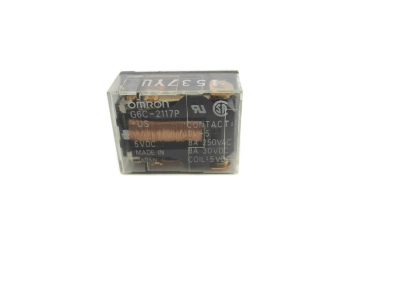 OMRON G6C-2117P-US 5VDC 8A UNMP