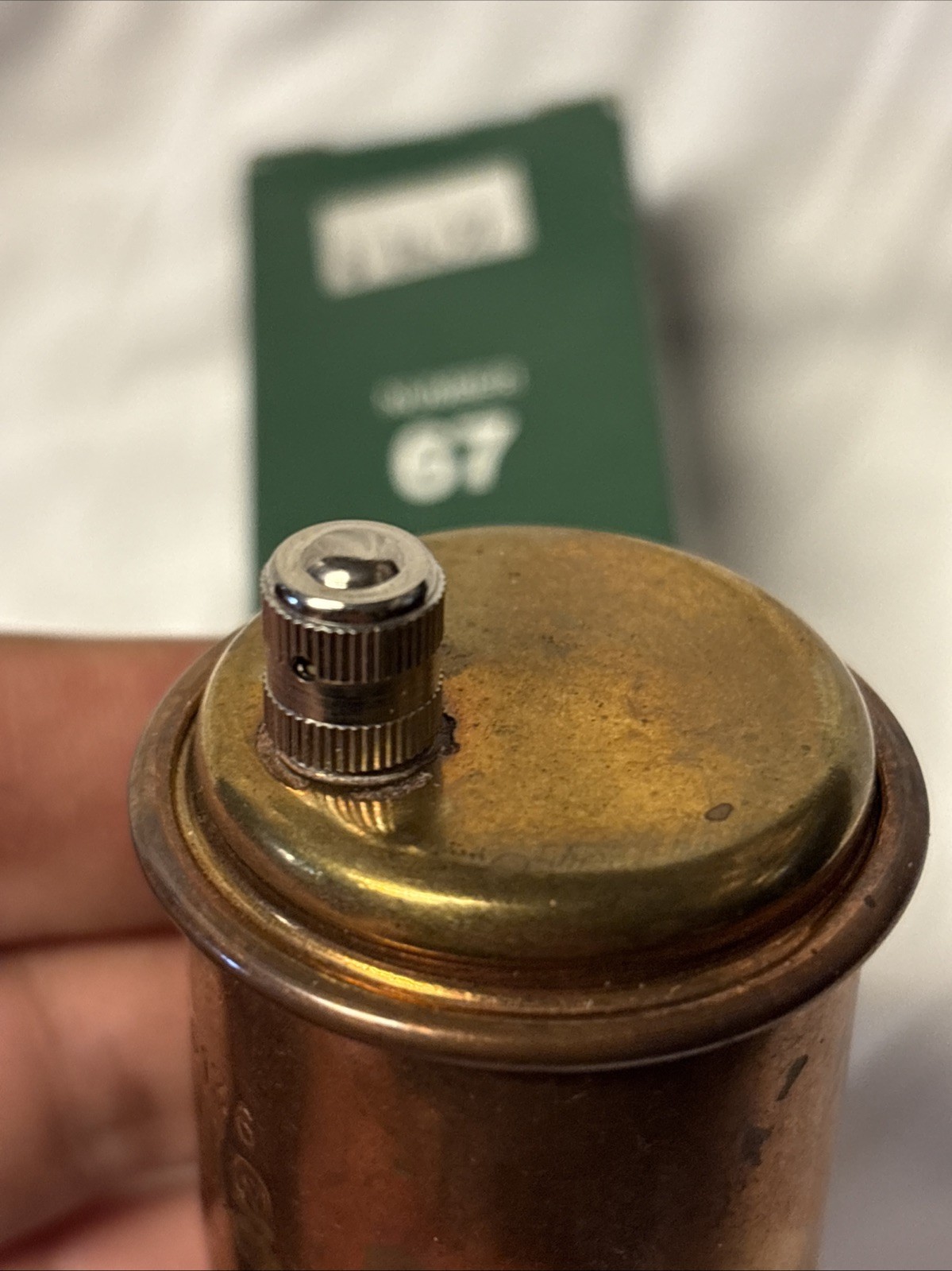 NEW Maid O Mist USA Automatic Air Eliminator Auto-Vent No 67 Brass Finish 1/8″