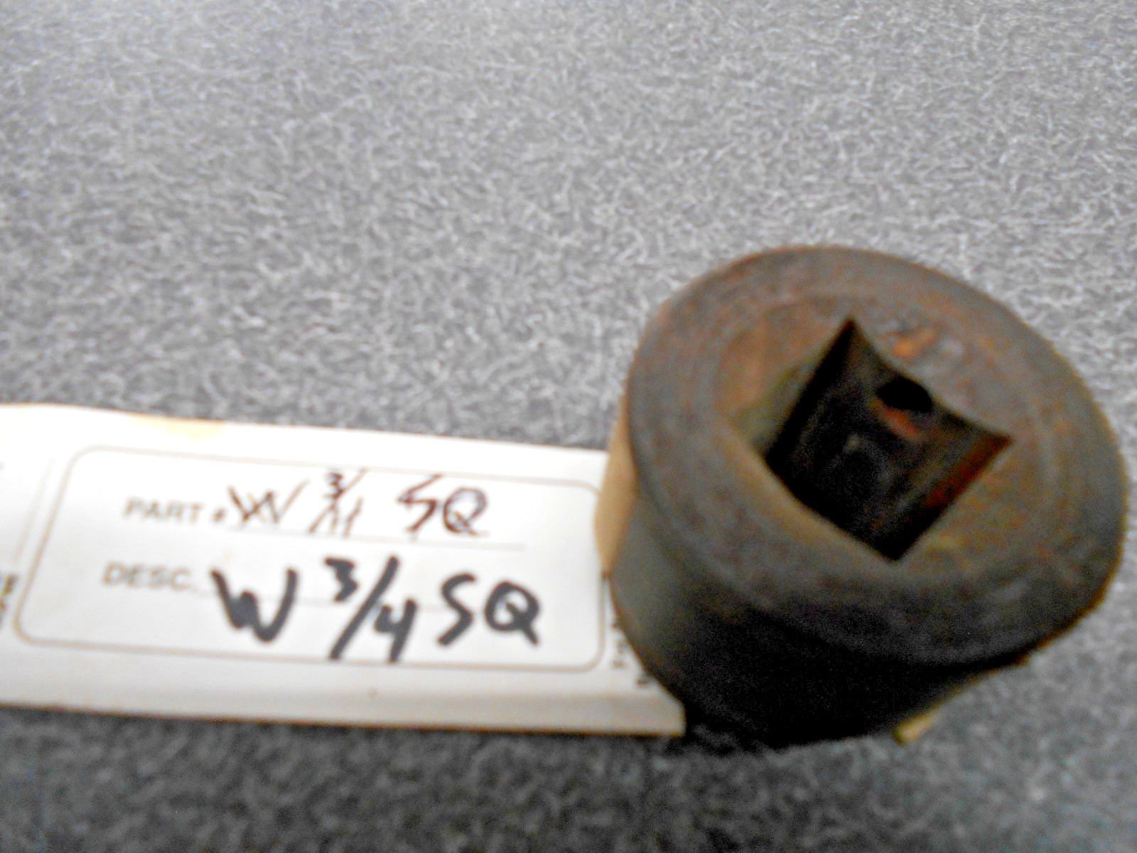 Weld-On Hub, Series W3/4 SQ Square Bore. Burns/Tisco. NOS!