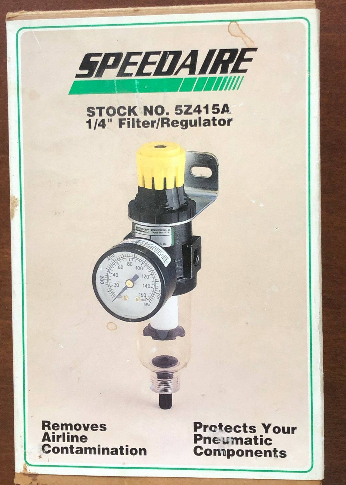 New Old Stock SPEEDAIRE 5Z415A Filter/Regulator