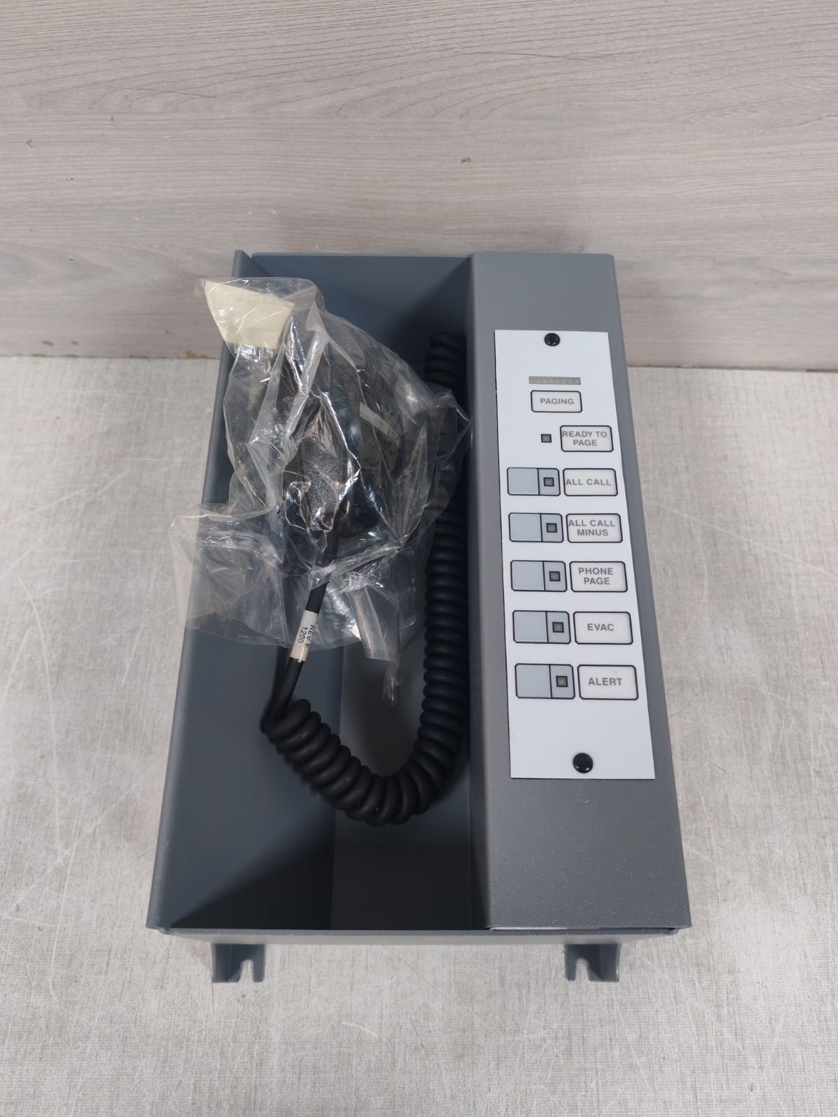 EDWARDS EST 3-ASU MICROPHONE / PAGING CONTROL AUDIO SOURCE UNIT