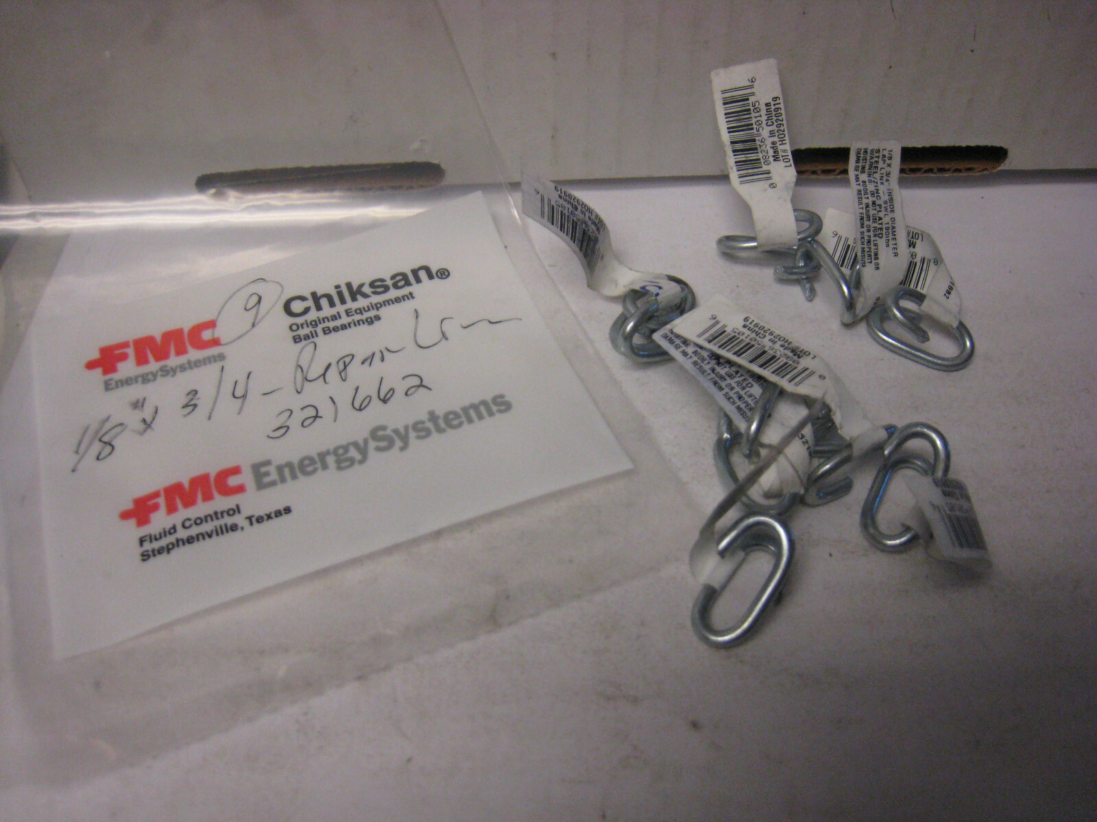 9 yes 9 Hillman 1/8″ x 3/4″ Repair Link #321682