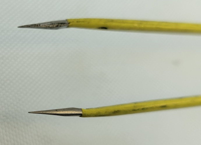 Aesculap GK846R Insolated Bipolar Surgical Forceps, WL 4.5″, TL 9″