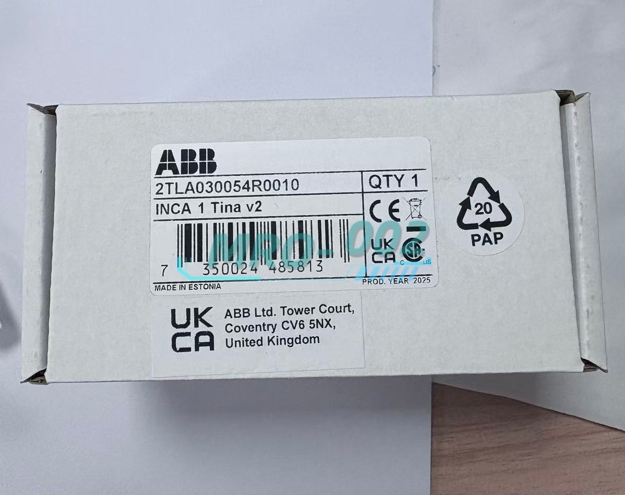 1PCS New ABB INCA 1 2TLA030054R0100 Emergency Stop Button Free delivery