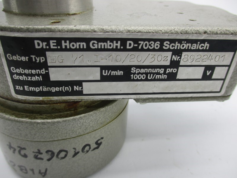 DR.E.HORN EG71.I-10/20/30Z 8922401 UNMP