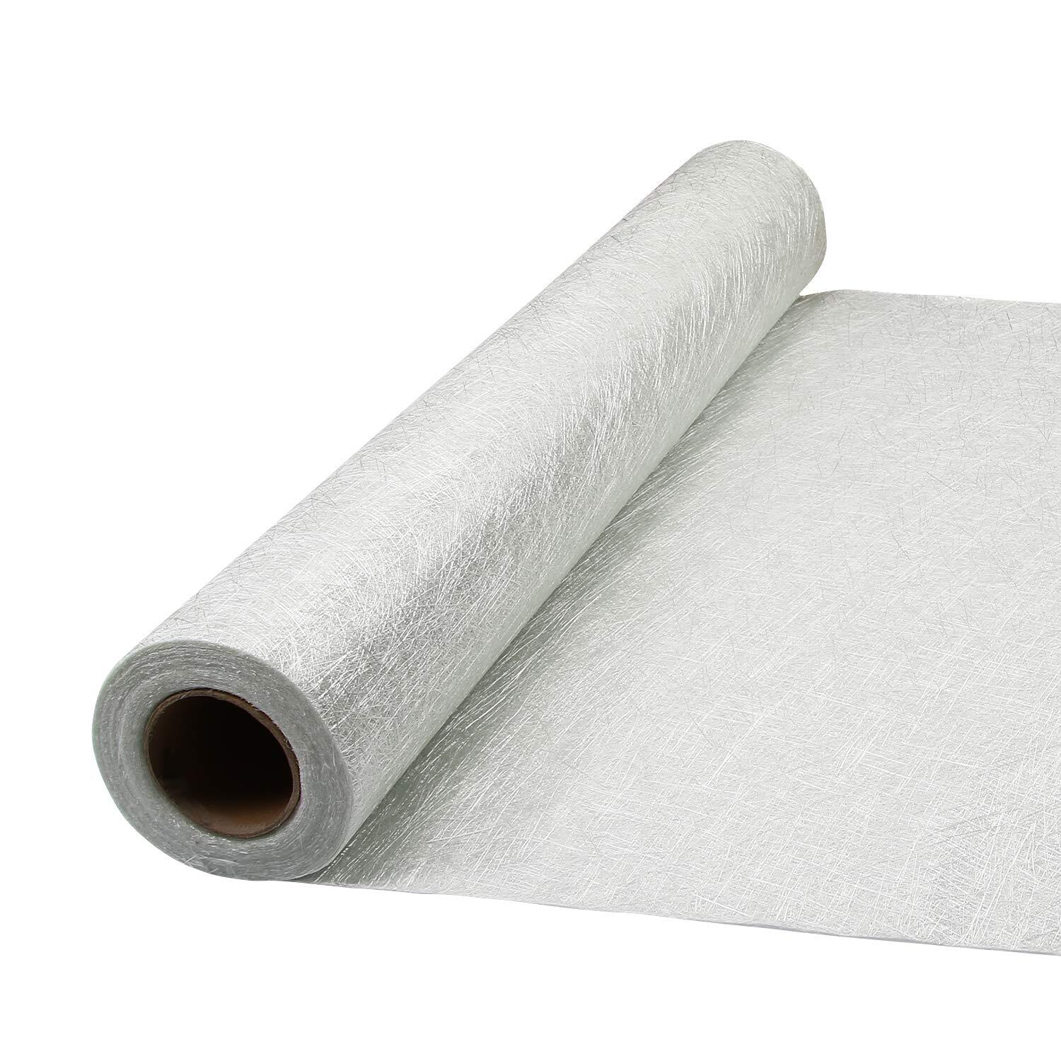 154FT 300gsm Fiberglass Chopped Strand Mat 1.5 oz for Roofing Boat Marine Repair