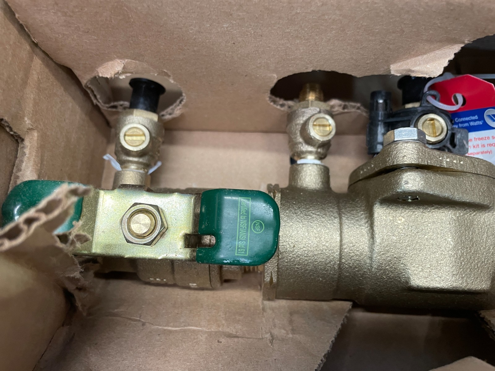 Watts 3/4″ LF007M3-QT -FZ Lead Double Check Valve Backflow Preventer