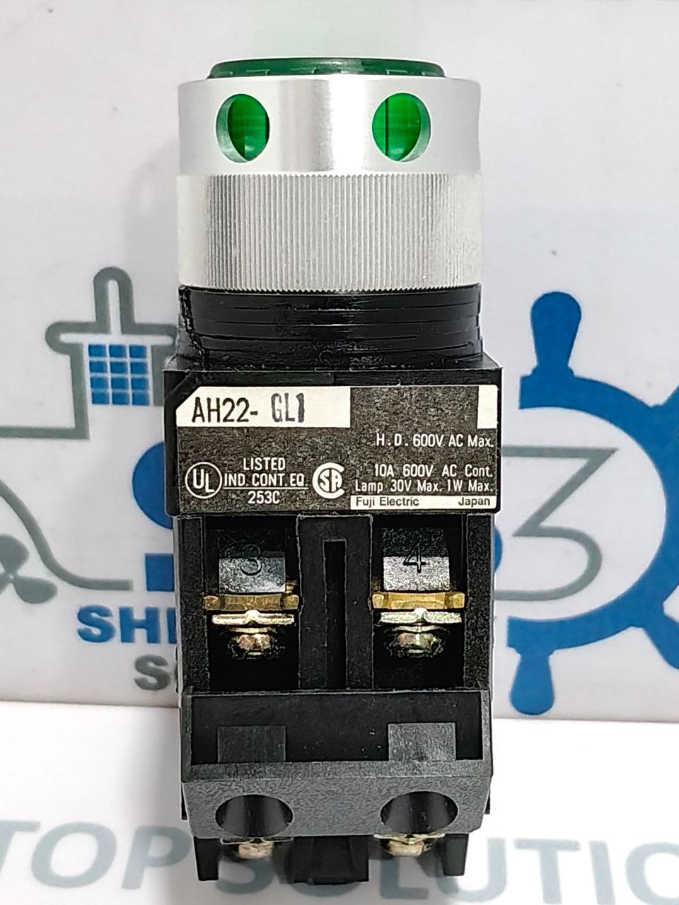 Fuji Electric AH22-GL1 Push Button Command Switch 100-110V 50-60Hz