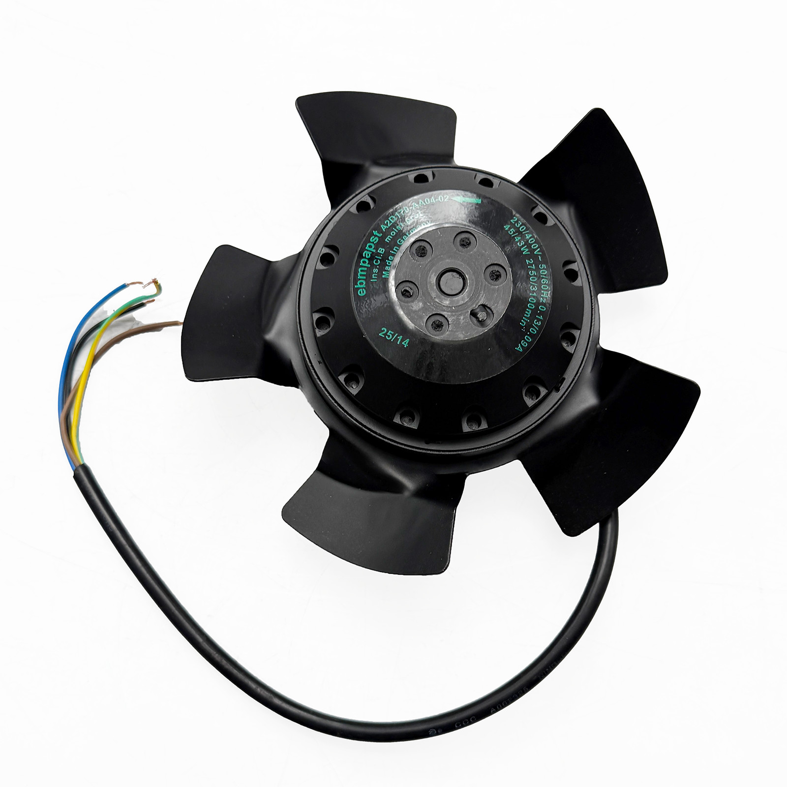 Brand New 1Pcs A2D170-AA04-02 230/400V 45/43W 0.13/0.09A cooling fan