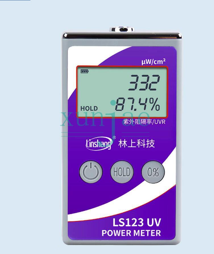 UV Power Meter Handheld LCD UV Radiation Tester Illumination Radiometer LS123