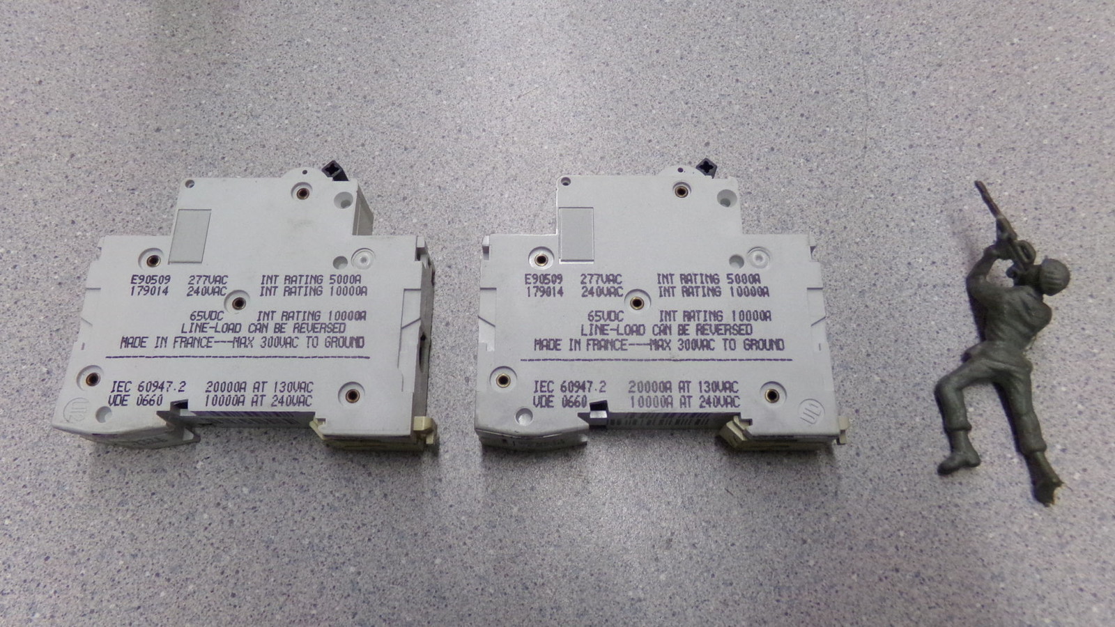 Merlin Gerin Multi 9 C60N 4A Type C 24428 Circuit Breakers, Lot of 2