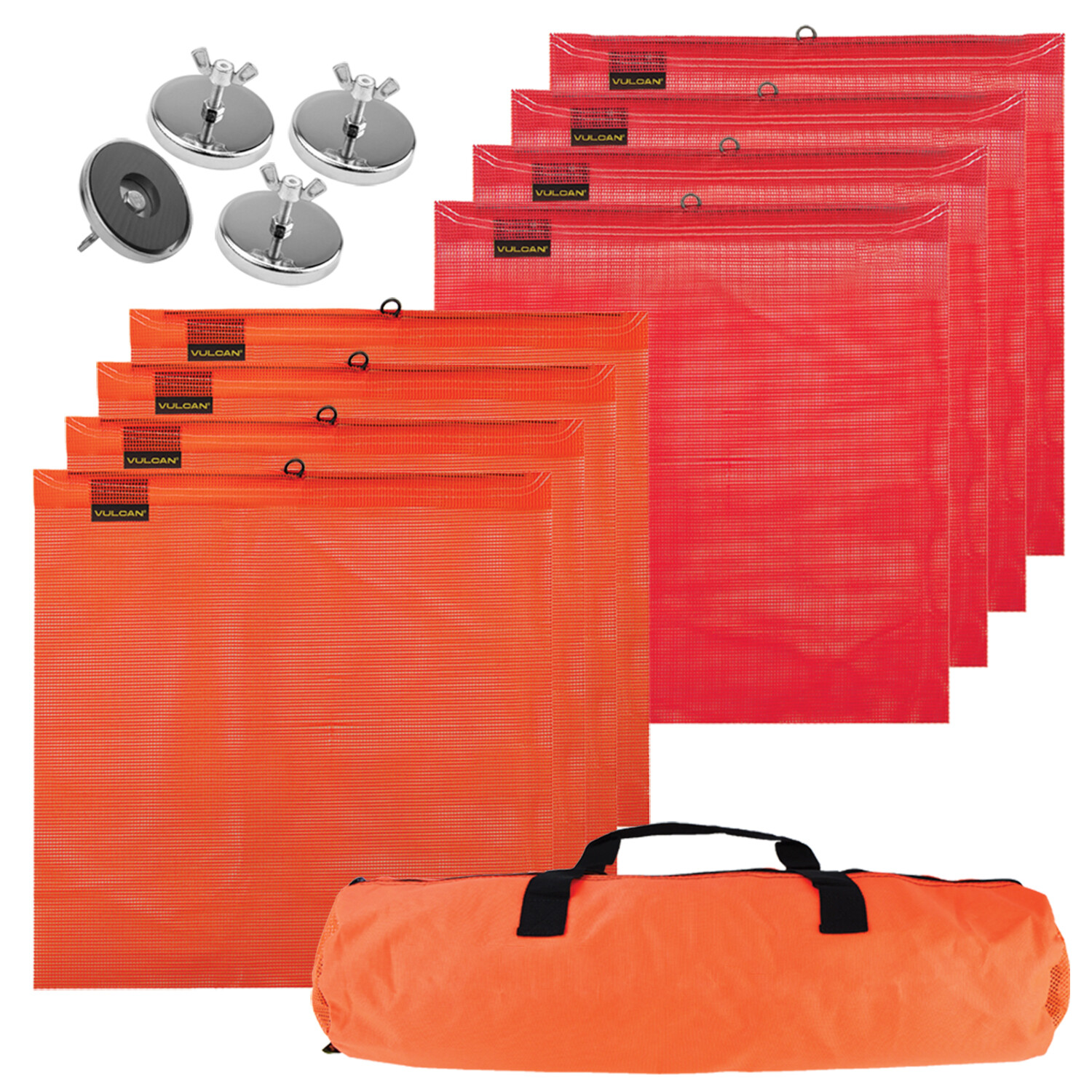 VULCAN Magnet Kit – Wire Loop Flags – Vented Storage Bag