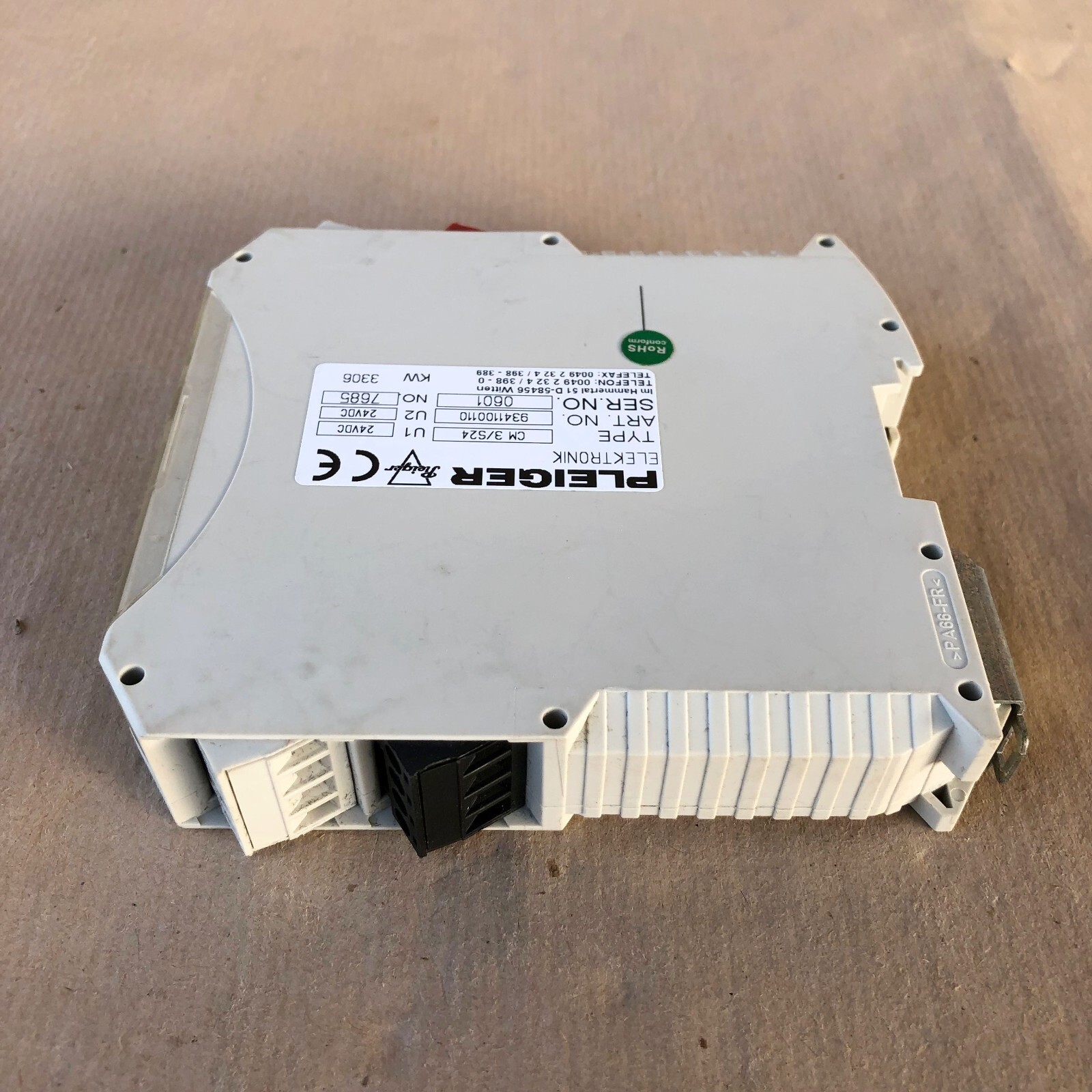 Pleiger CM3/S24 Control Module 9341100110