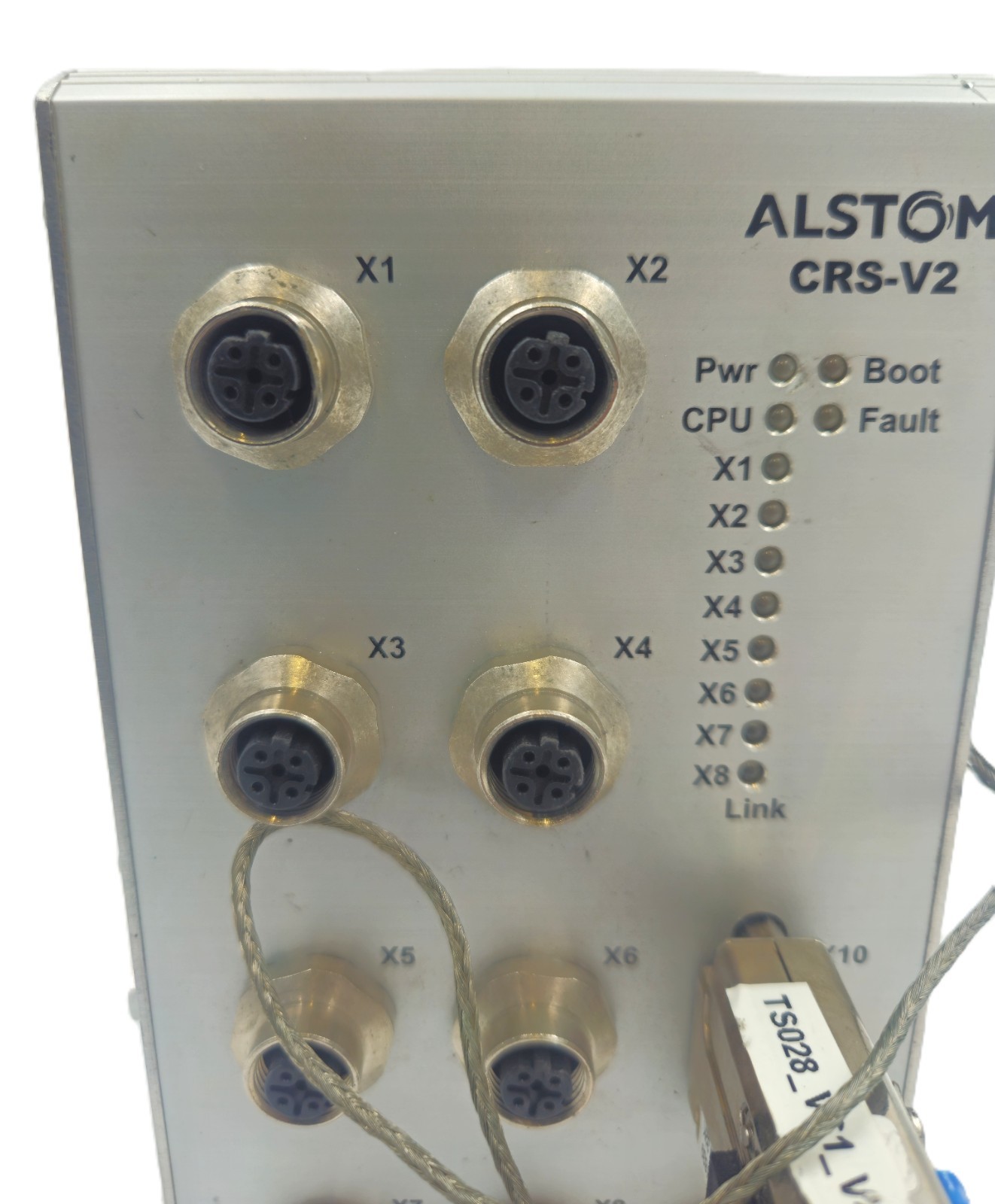 ALSTOM CRS-V2 ETHERNET SWITCH MCON4080-CRS-V2 FAST SHIPPING
