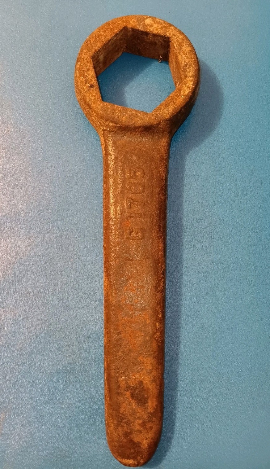Wrench G 1785 Vintage 2-1/4” Box End Wrench. Diesel, Tractor, Semi Truck Read