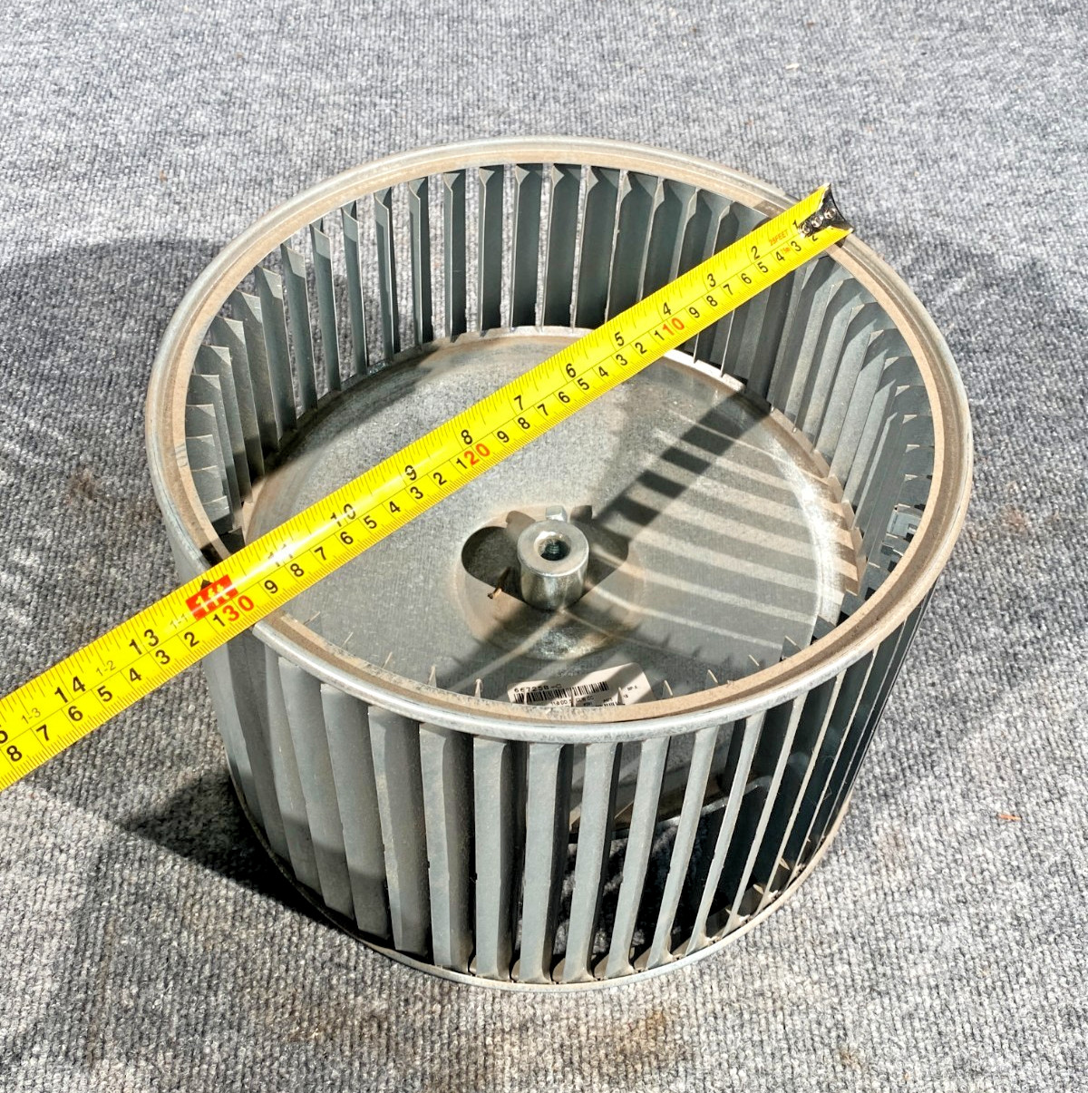 667258-C , 11-8 DD .50 CLW CC 12″ x 8″ Blower Wheel