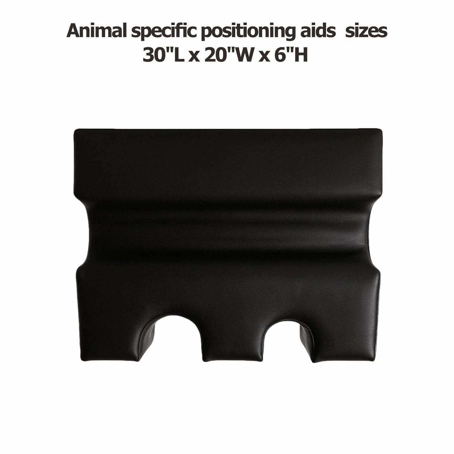 Veterinary Ultrasound Positioner Wedge with U Slot, Dog X-Ray Immobilizer Pad fo