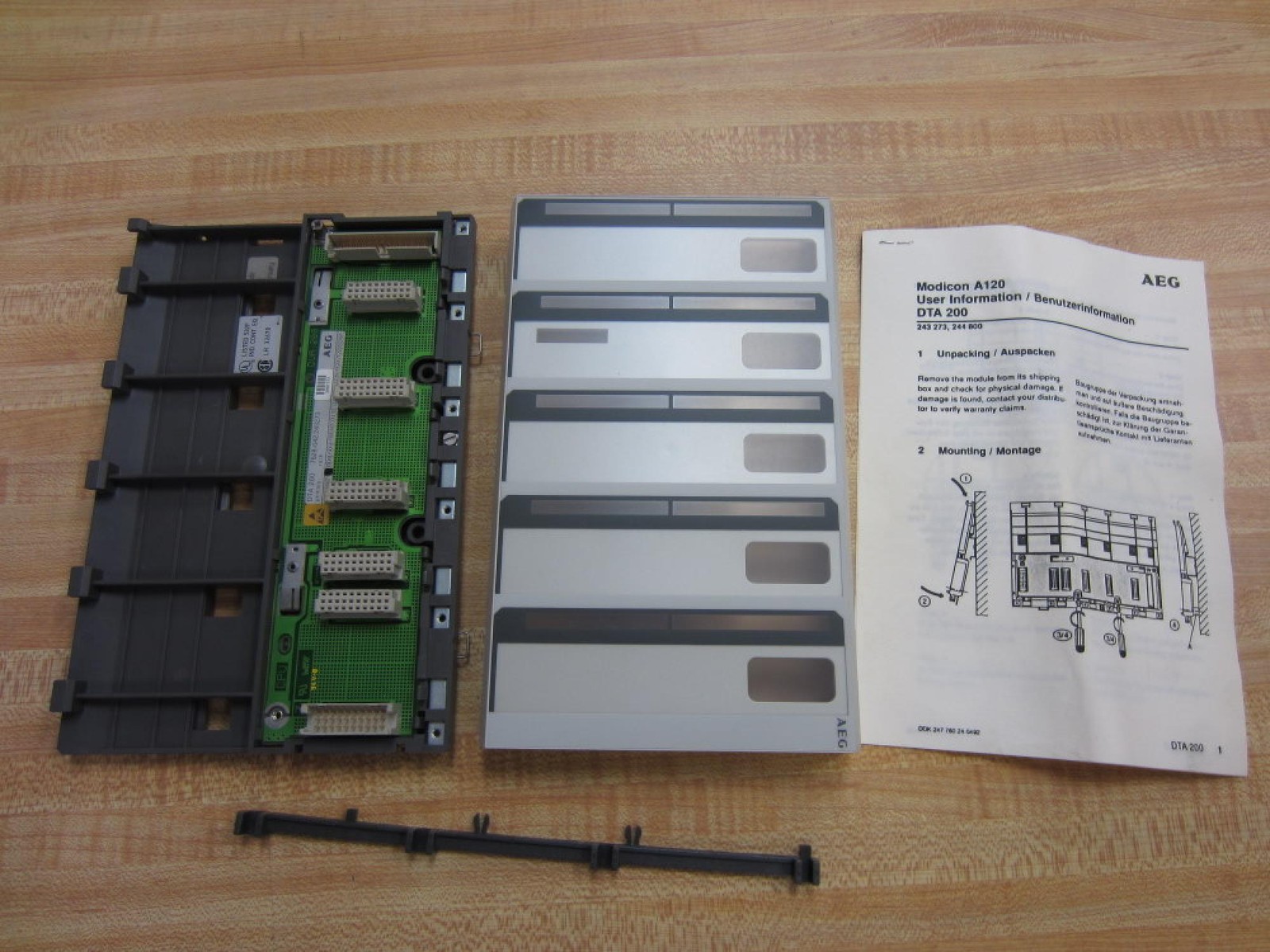 AEG AS-HDTA-200 Modicon ASHDTA200 Primary Rack