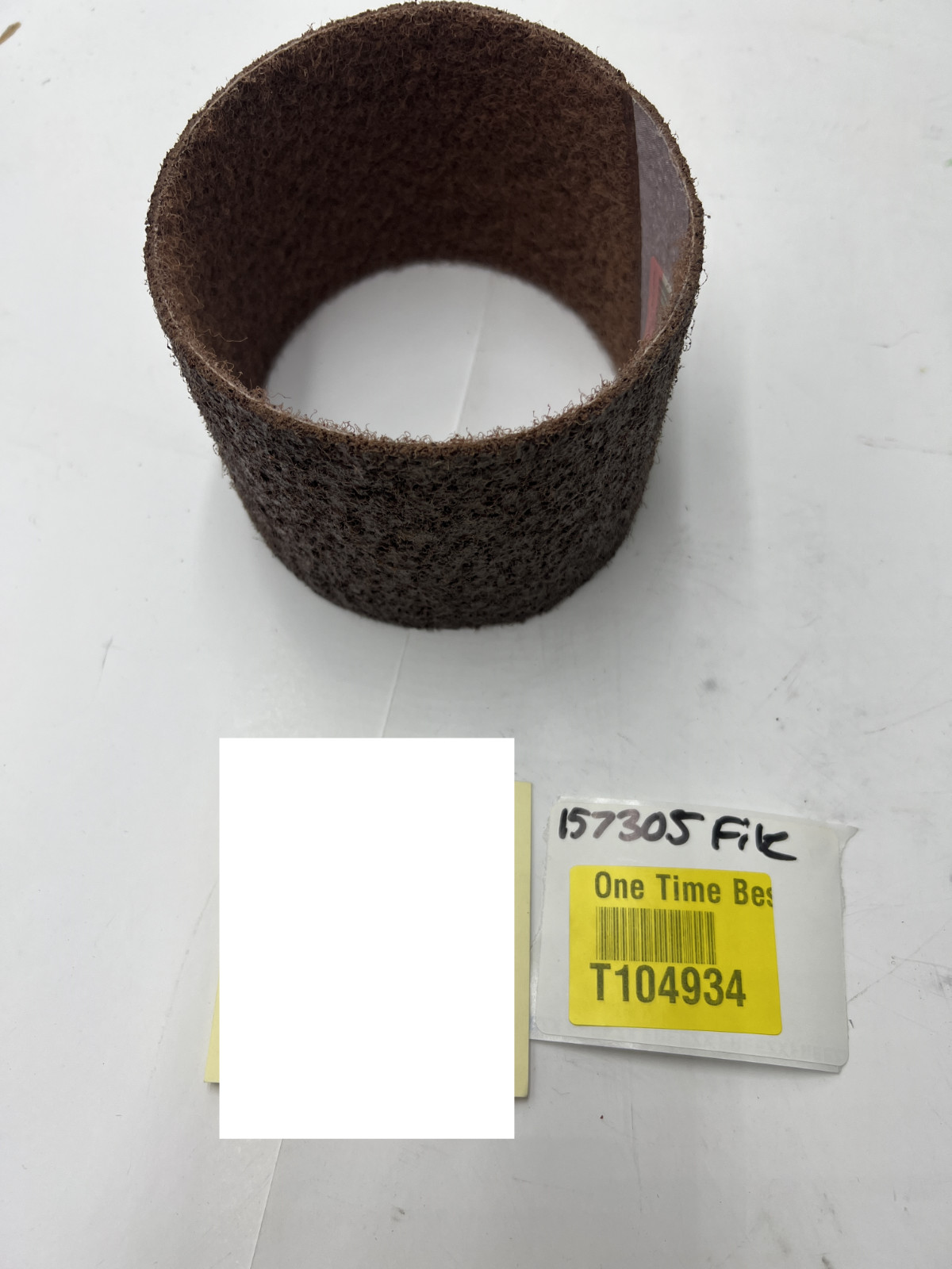 Surface Conditioning Belt, 3-1/2 in x 15-1/2 in, CRS Grade