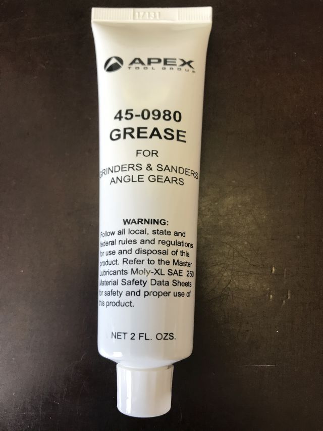 APEX 45-0980 GREASE FOR GRINDERS AND SANDERS ANGLE GEARS BRAND NEW