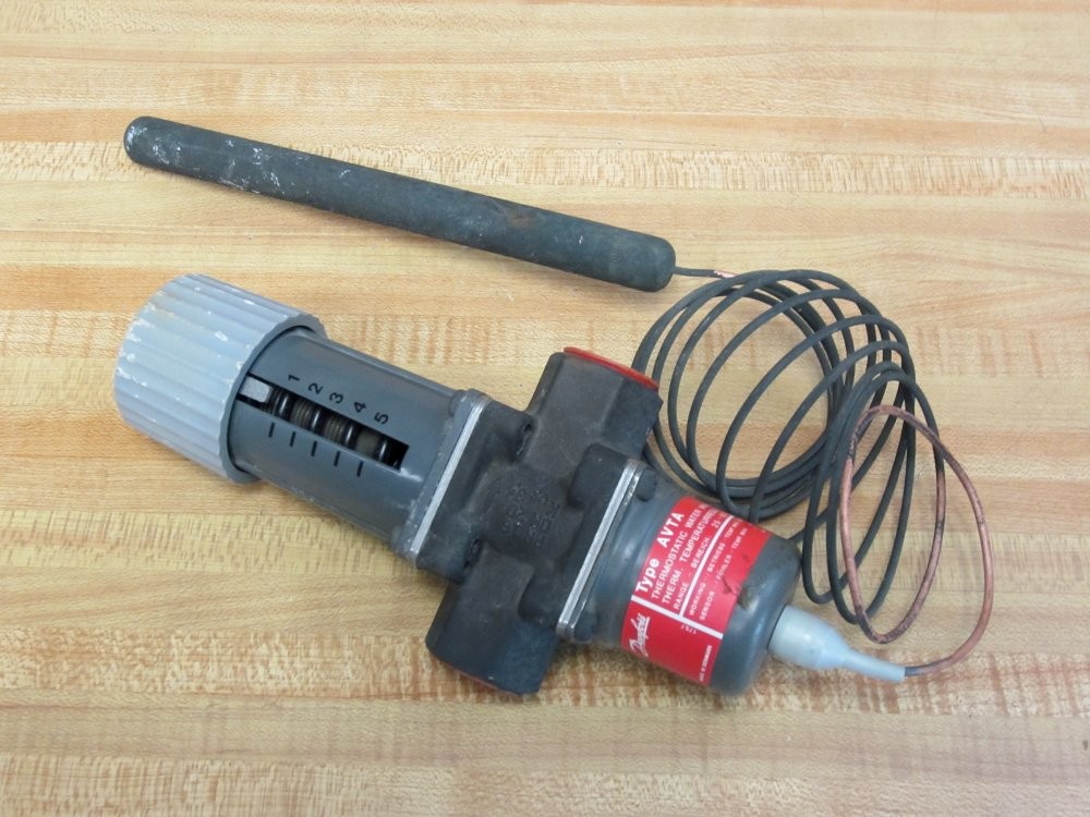 Danfoss AVTA Thermostatic Water Valve w/Sensor 25-65°C, 3/4″ Ports