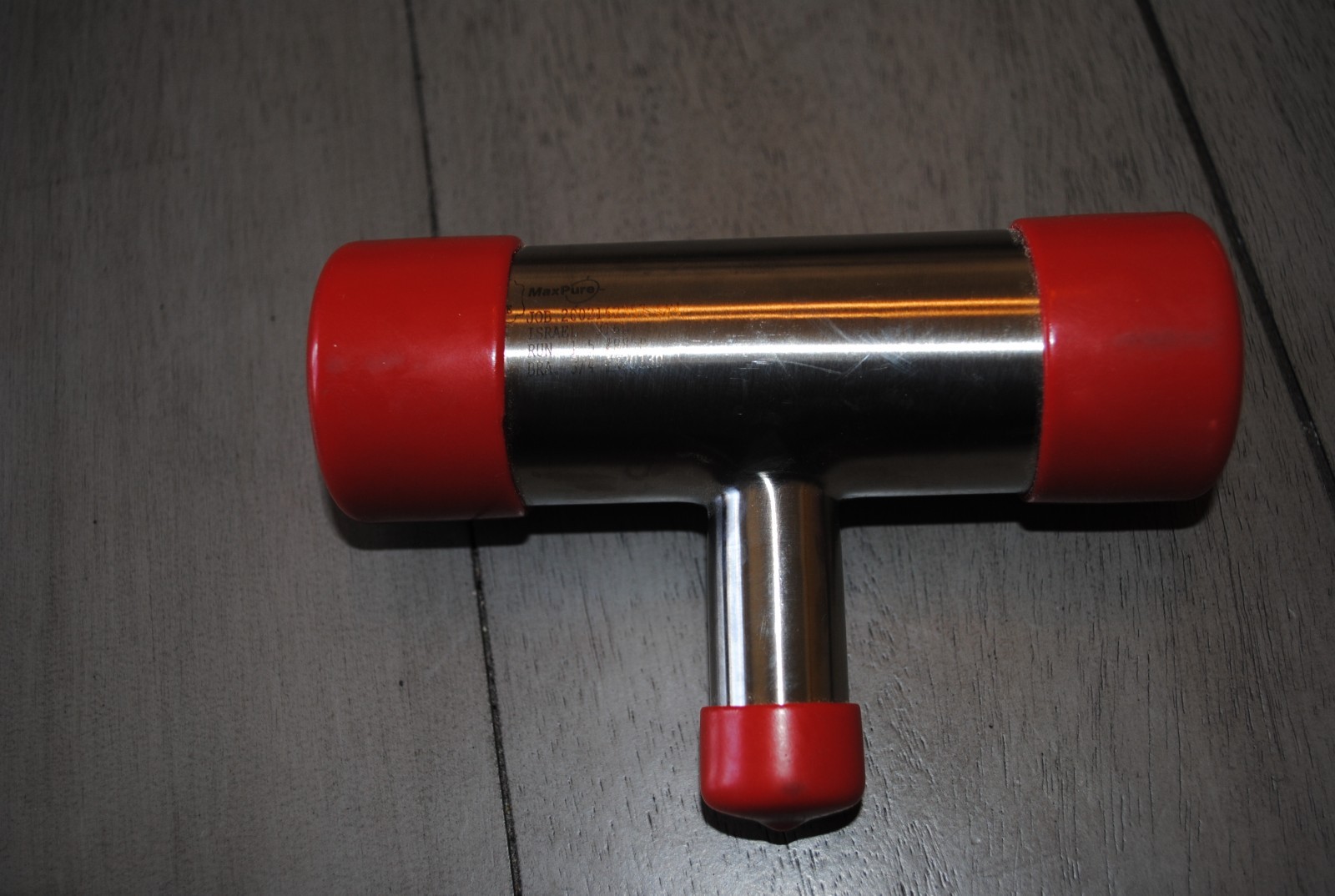 ASME MAXPURE JOB 2002162357 SF4 Israel 316L RUN 1.5 #B85P BRA 3/4 #N20130 NOS FS