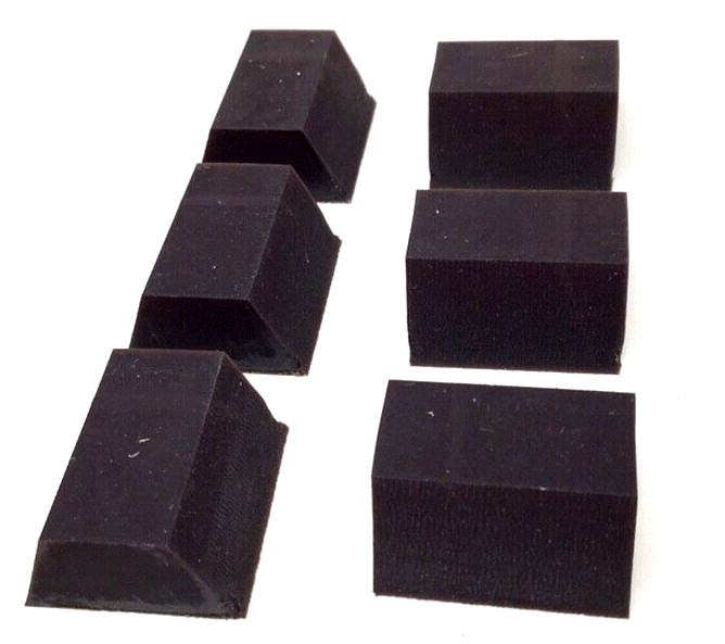Supfina 68141204 Insert Rubber Based 15/16″W 1/2″H 15/16″L 1/2″W Top (Pack Of 6)