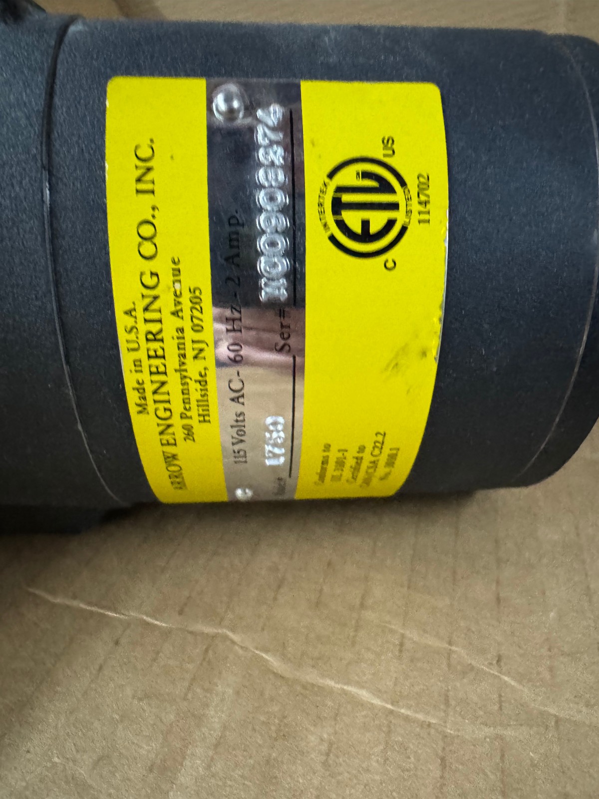 Arrow Engineering 1750 115 Volts Industrial Electric Mixer