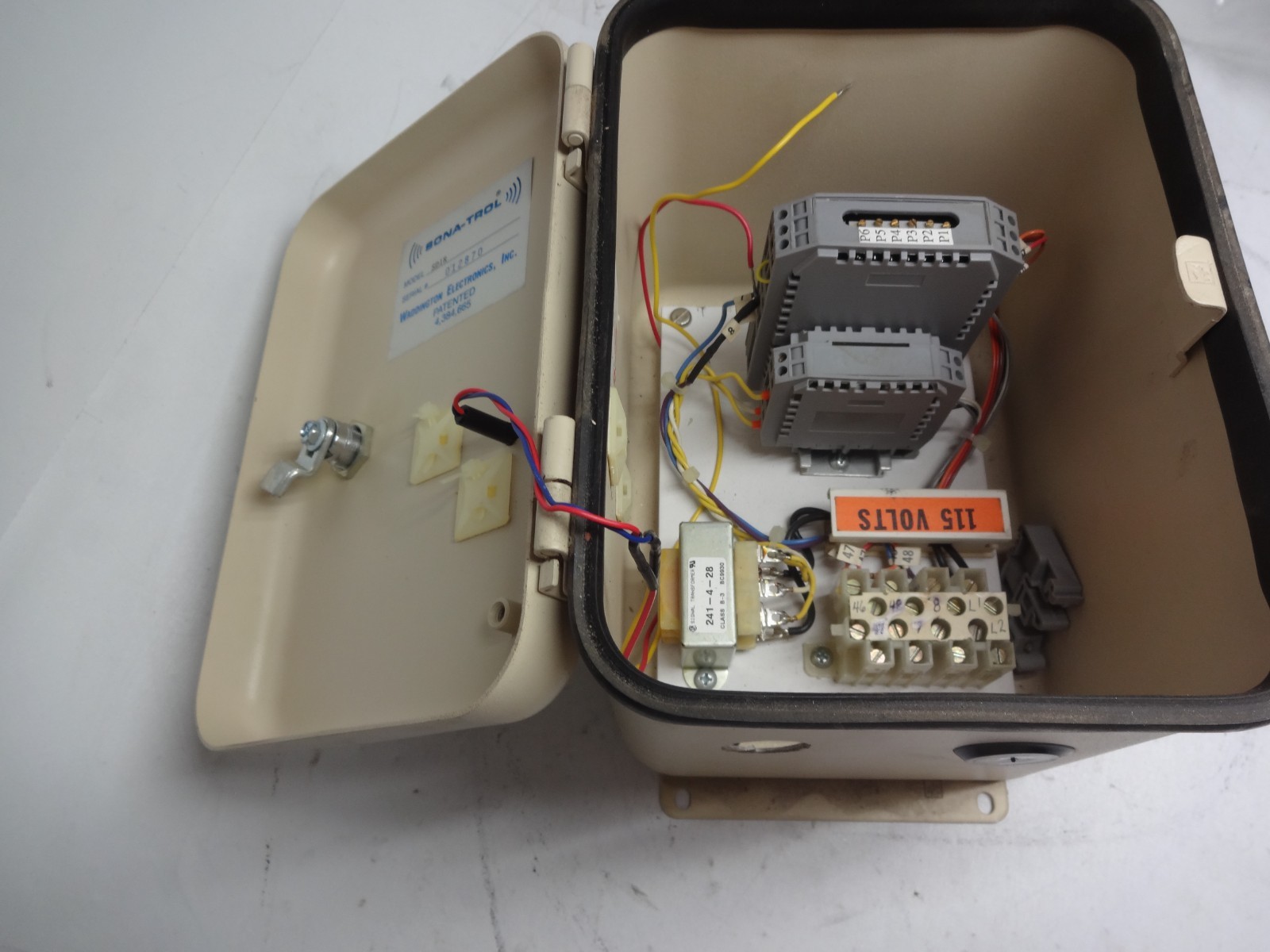 Waddington Electronics Sona-trol Sd1r Dancer Arm Position Controller