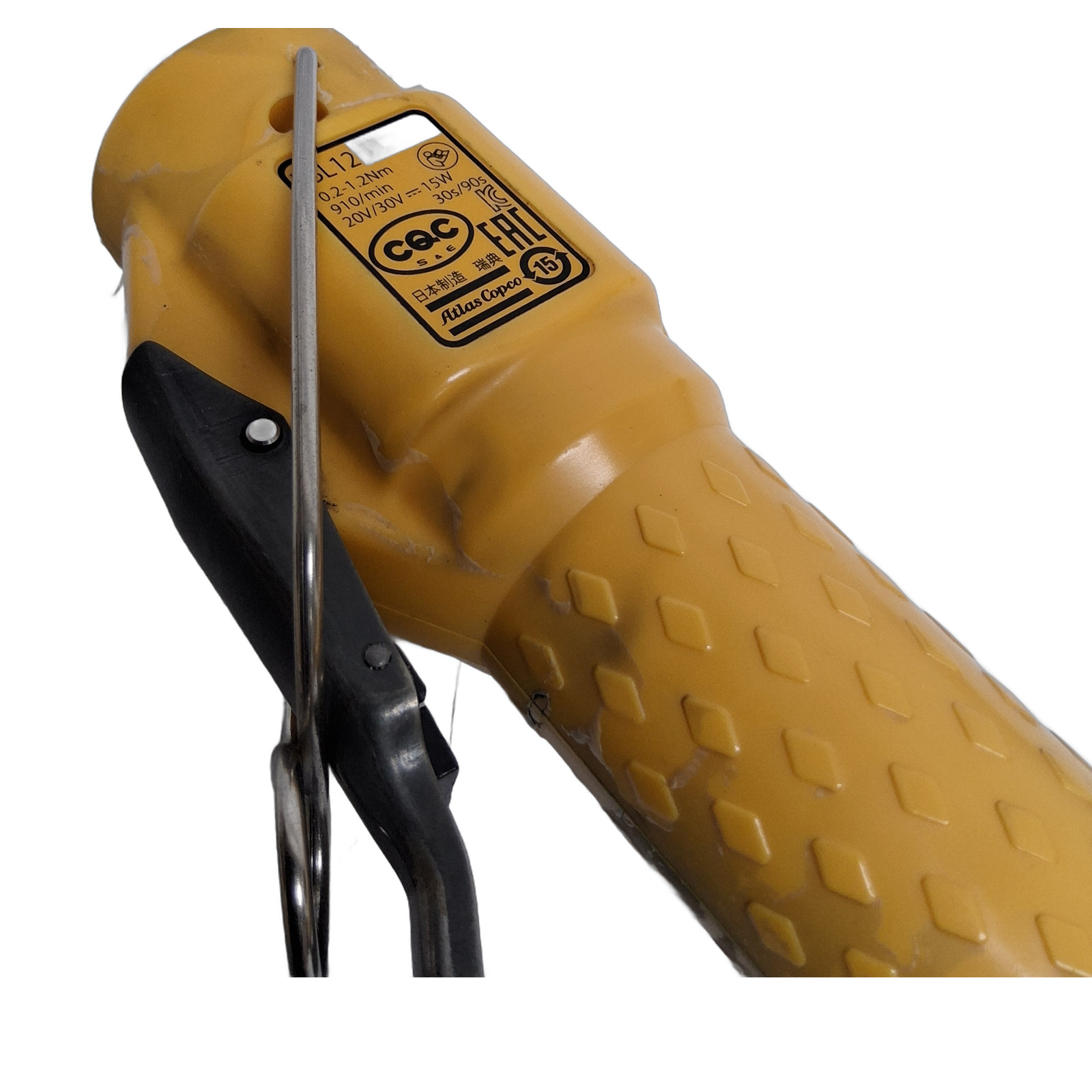 Atlas Copco EBL12-RE Electric Clutch Screwdriver 9 in-lb