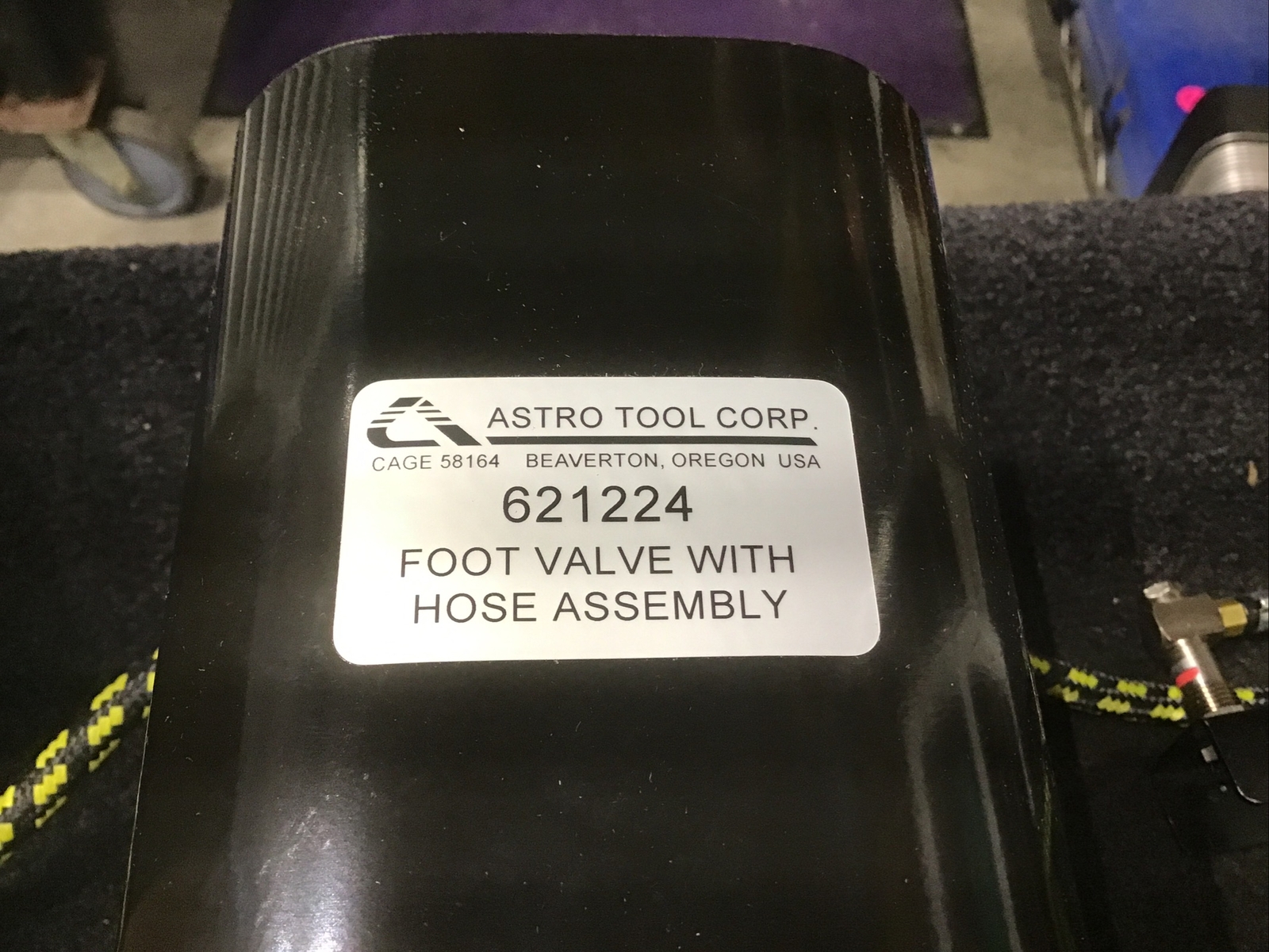 Humphrey 250F 3 10 Astro Tool Corp. 621224 Foot Valve Assembly
