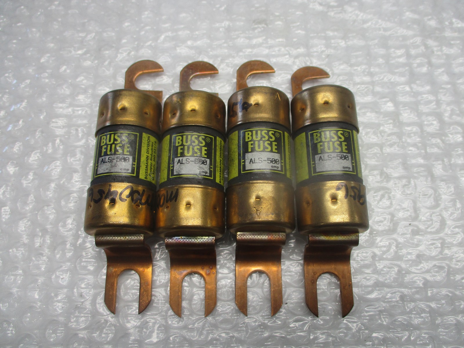BUSSMANN ALS-500 LOT OF 4 NSNP