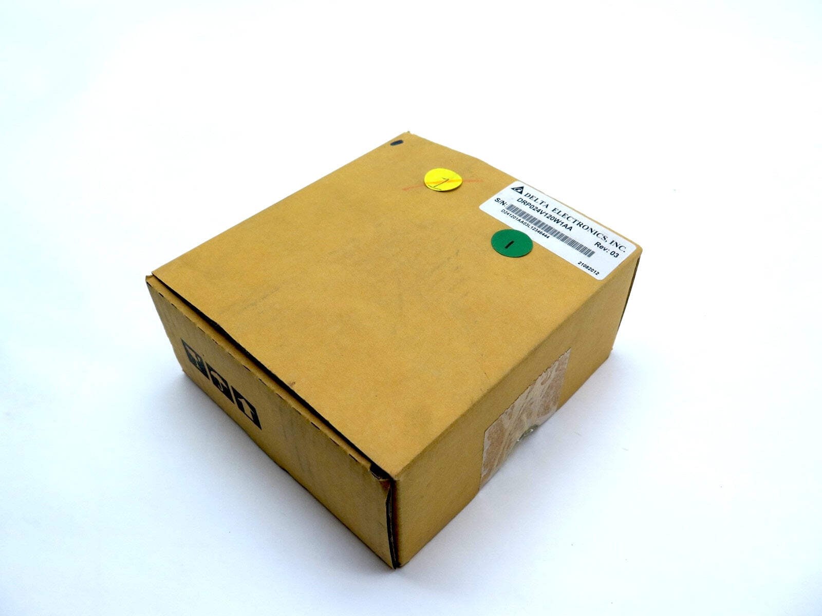 Delta Electronics DRP024V120W1AA REV.03 Power Supply 100-240Vac in 24Vdc