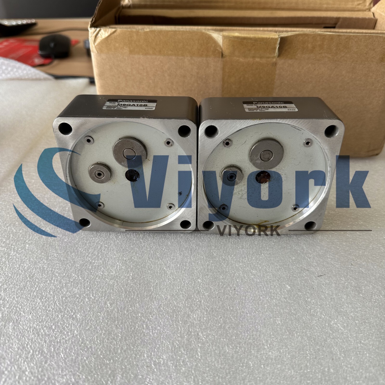 Panasonic M9GA10B MOTOR GEAR HEAD G SERIES 90 MM 150 RPM 10:1 RATIO NEW