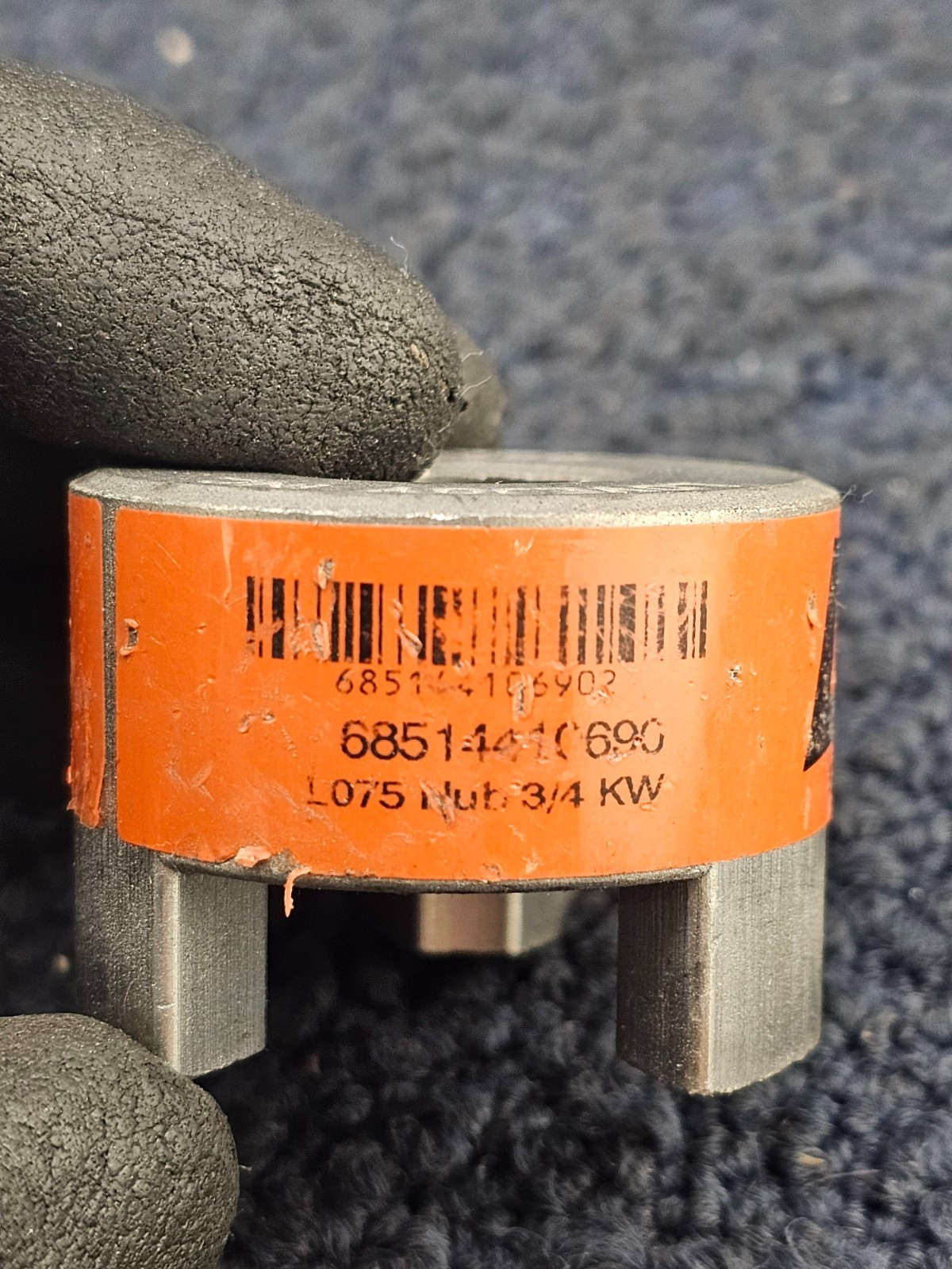 Lovejoy Jaw Coupling Hub Bore Finished Keyway L-075 .750 Heavy Duty 68514410690