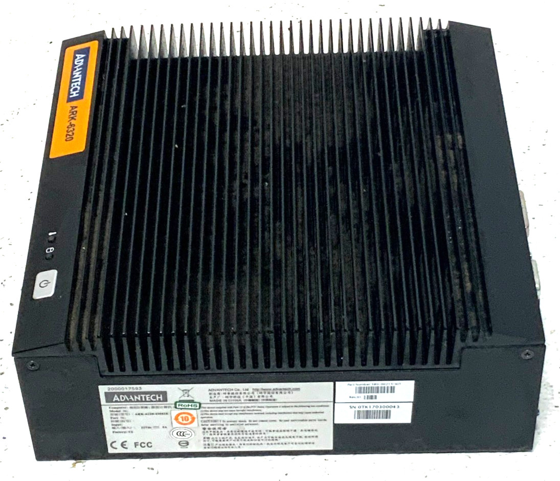 Advantech ARK-6320-6M02E Dual Core Industrial PC 2GB RAM Intel Atom D525 1.8GHZ