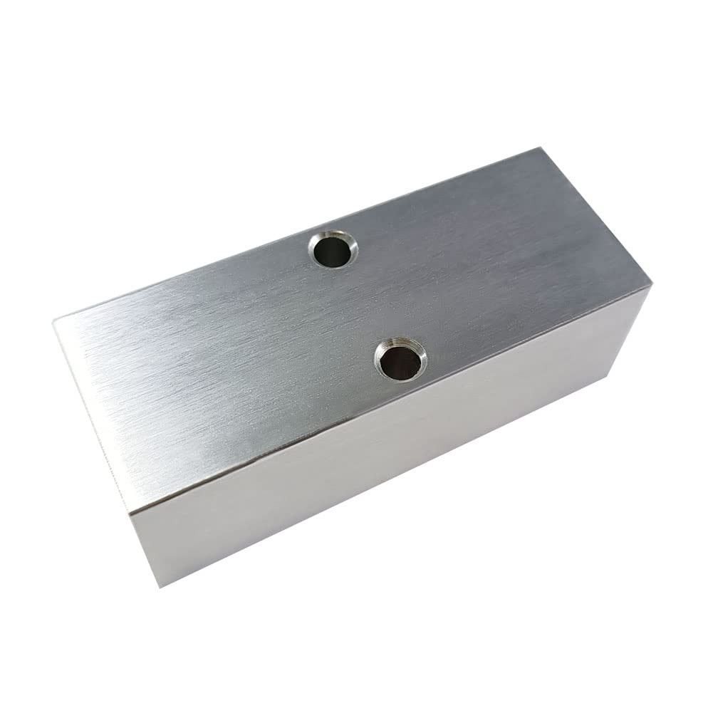 2 Way 4 Port Air Manifold 1/2 NPT Supply 1/4 NPT Outport Aluminum Silver