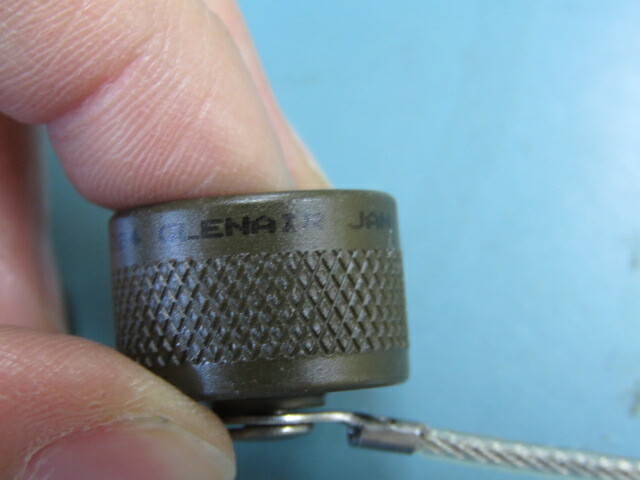 GLENAIR D38999/33W9N Qty of 1 per Lot Connector Cap (Cover) 9 Olive