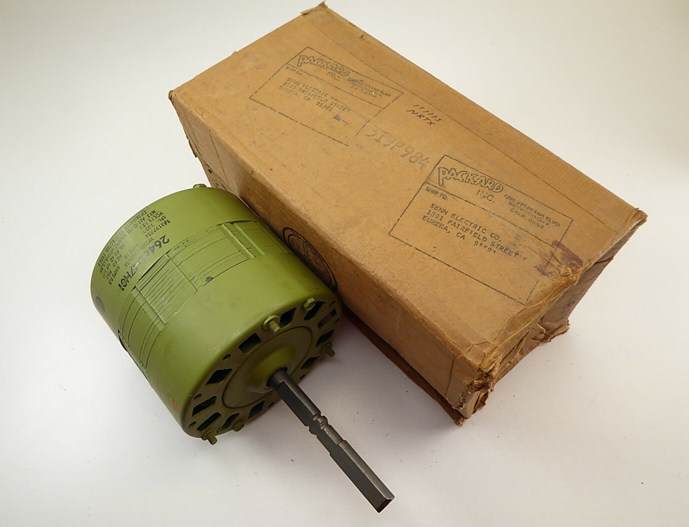 Westinghouse 2646D47H01 Packard 1/3 HP 120 V 3000 RPM NEW IN BOX