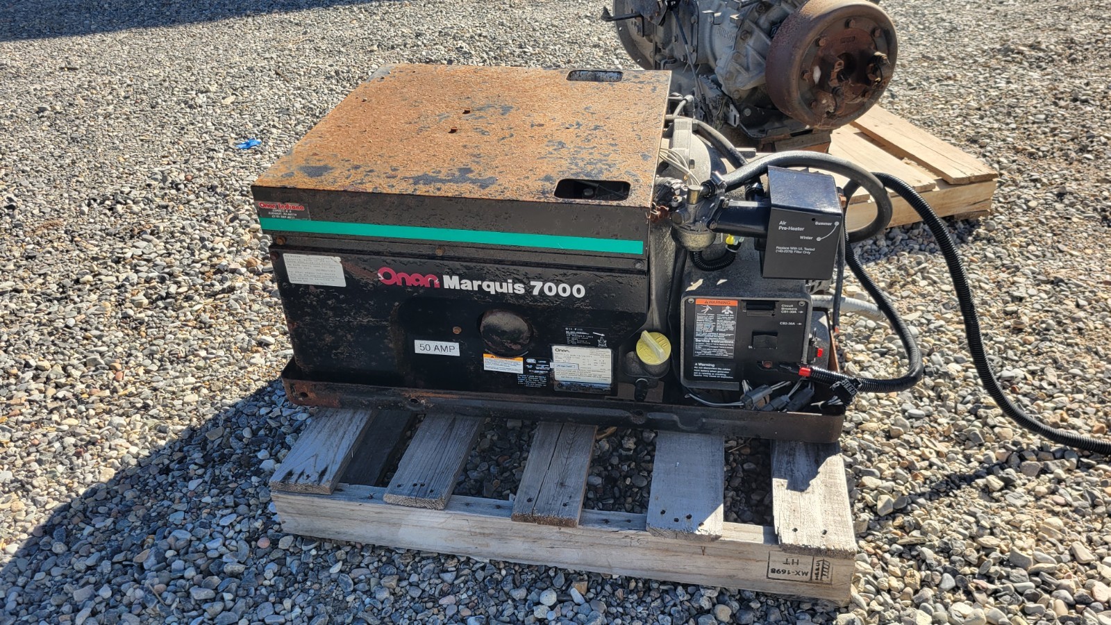 Cummins Onan Marquis 7000 Watt RV Mobilehome LP PROPANE Generator 120V Output