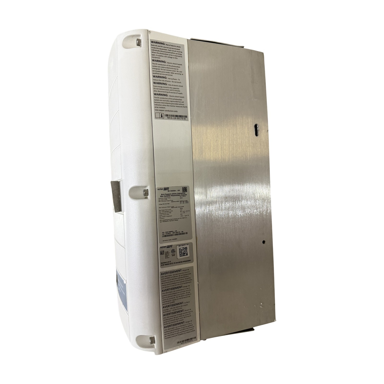 SolarEdge RSE10000A-US 10000W Grid-Tie Solar Inverter Single Phase
