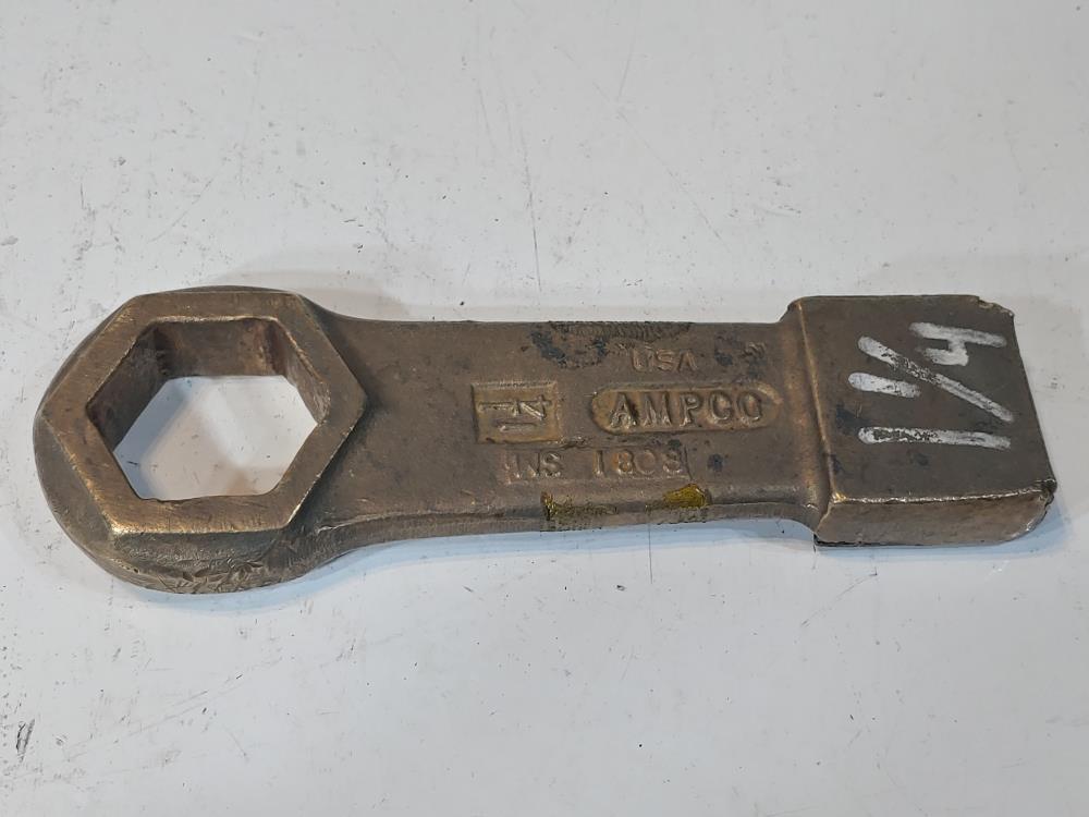 Ampco 1-1/4″ Aluminum/Bronze 6-Point Striking Wrench Model WS-1808